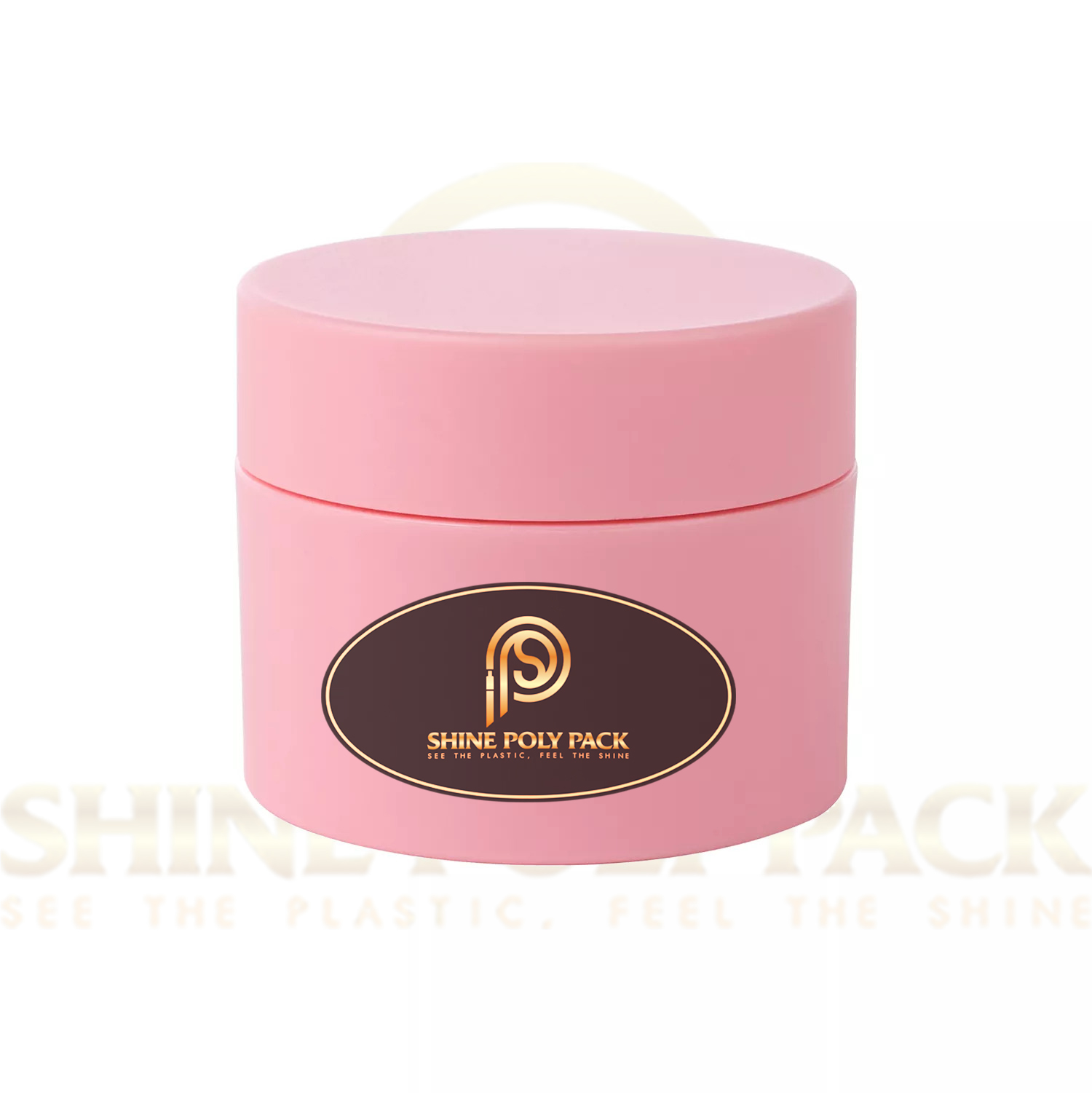 Gm Cosmetic Cream Jar Shine Poly Packs