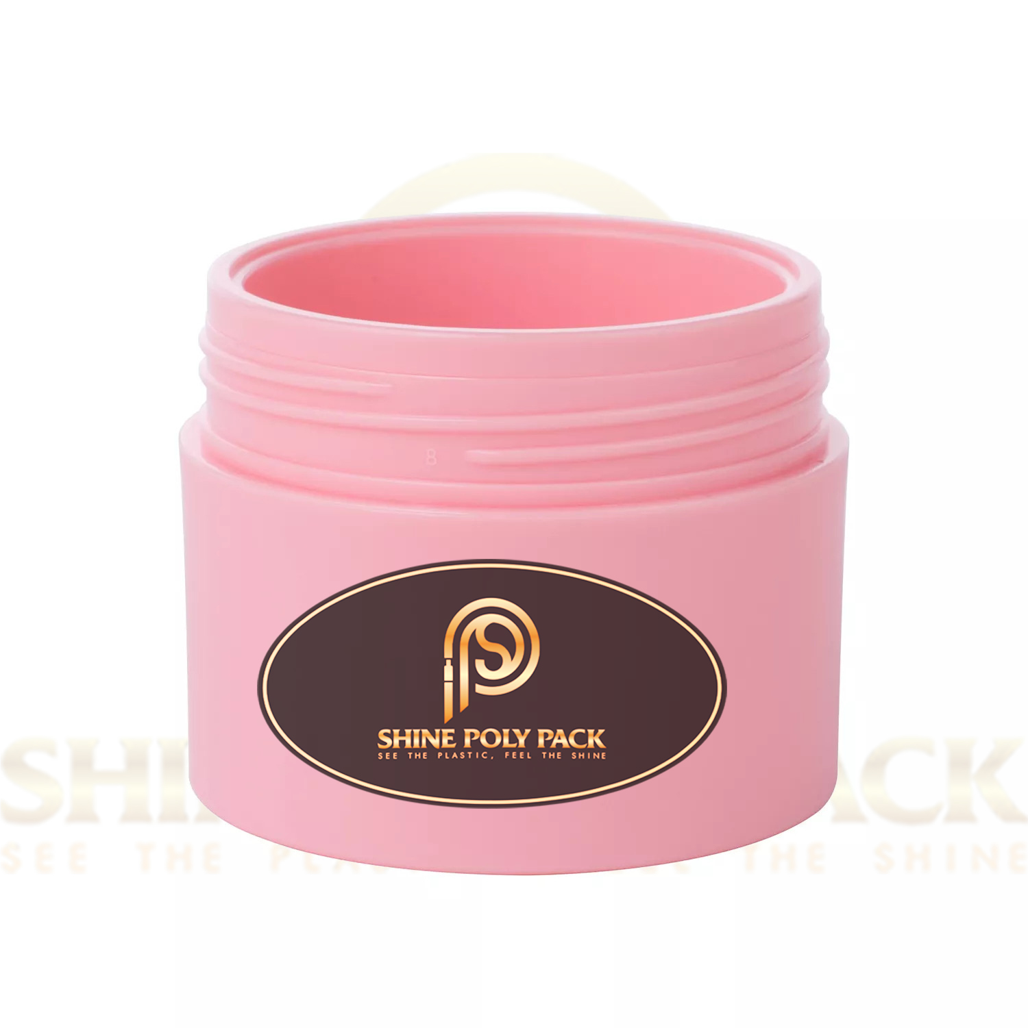 100gm COSMETIC CREAM JAR | Shine Poly Packs